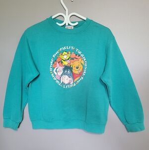 Kids Vintage Winnie the Pooh And Friends Sweatshirt